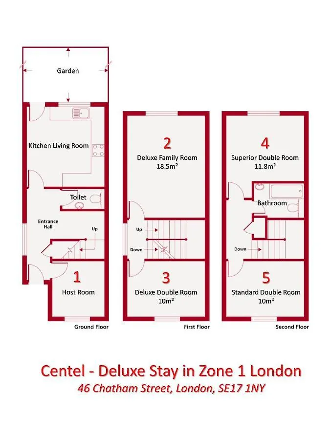 Centel - Deluxe Stay in Zone 1 Londen Verenigd Koninkrijk